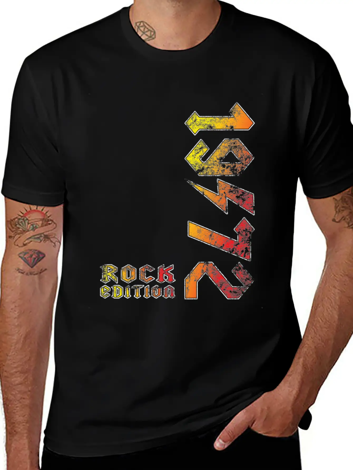 Geburtstag Rock Edition 1972 Timeless Short Sleeve Tee – Comfy And Minimalist Design