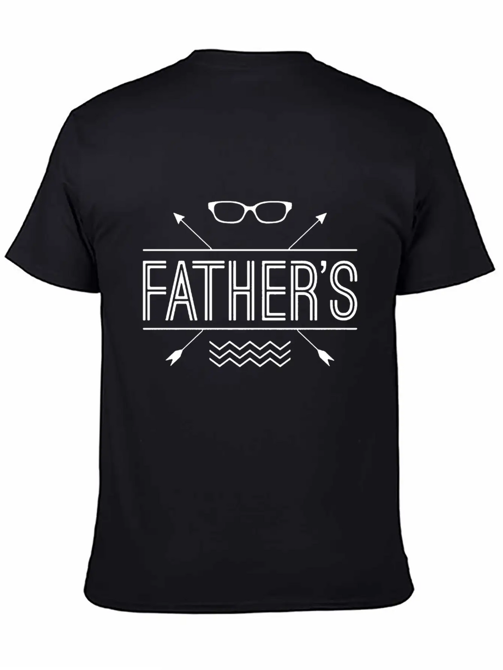 Geek Father Arrow Unisex Casual T-Shirt – Clean Design For Daily Comfort