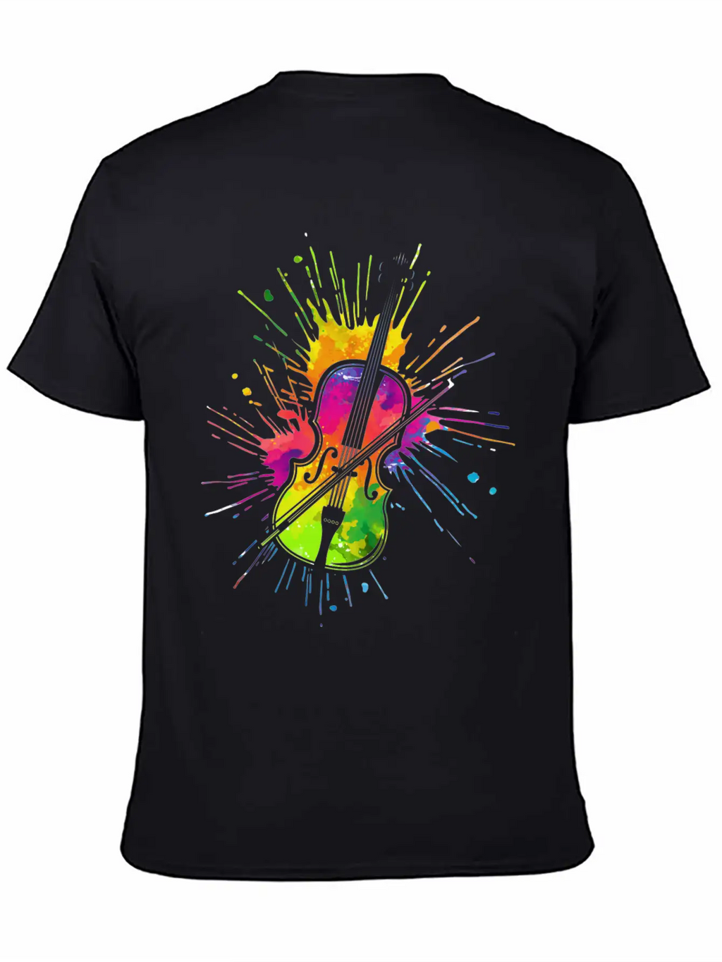 Geiger, Violin, Play Violin Essential Unisex Summer Tee – Soft Cotton Casual Fit