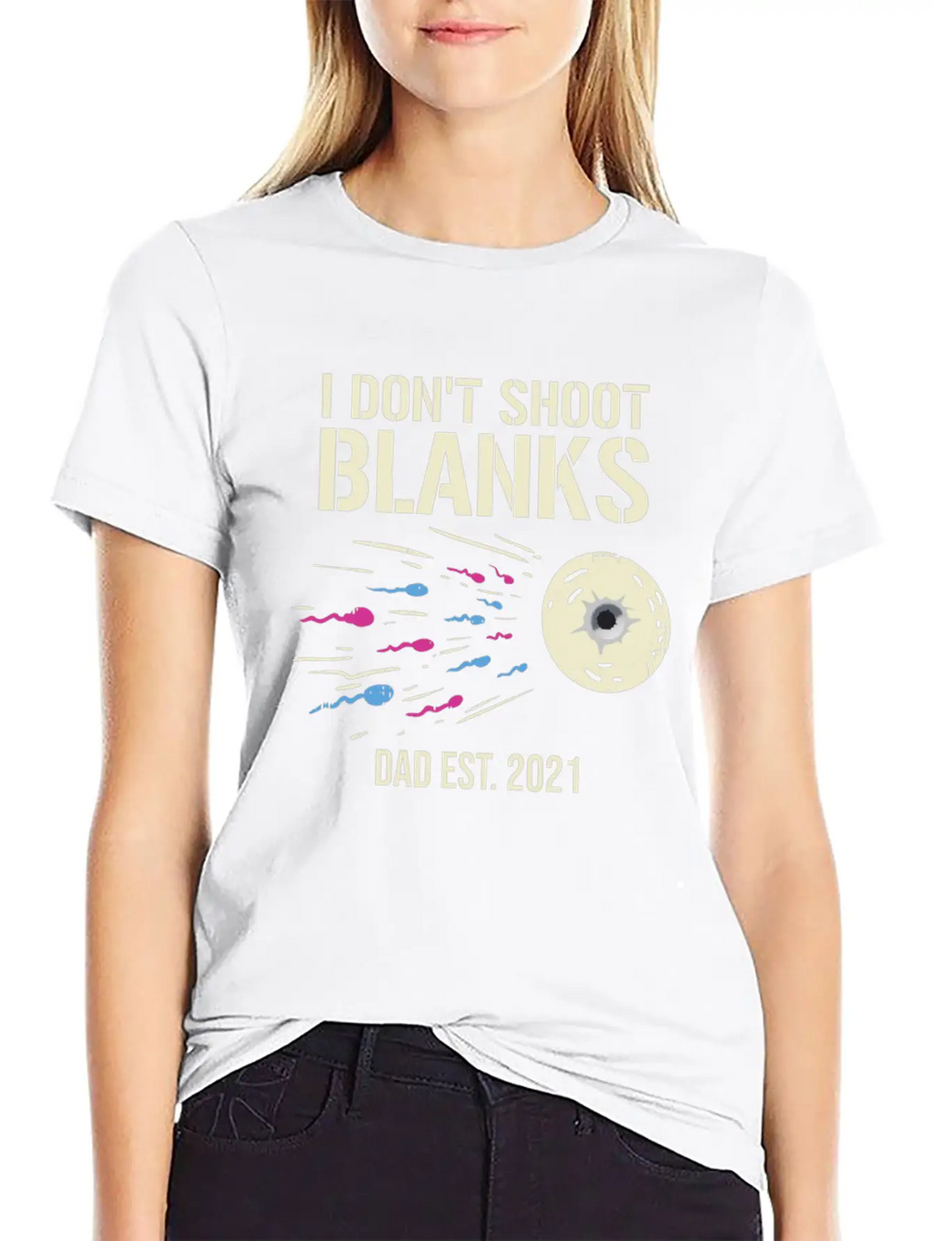 Gender, Reveal, Baby, Funny, Announcement, Shoot,g Unisex Casual T-Shirt – Clean Design For Daily Comfort