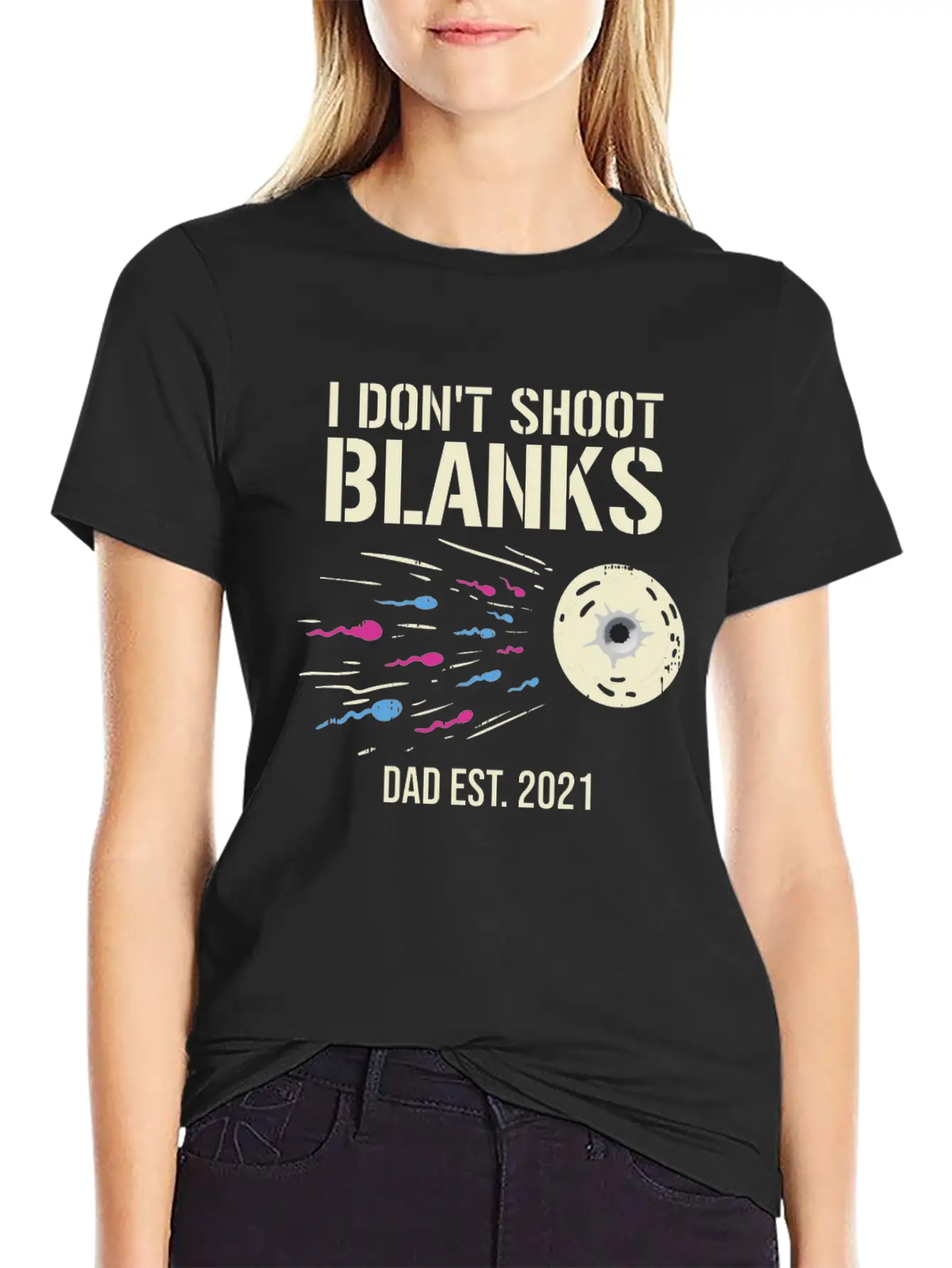 Gender, Reveal, Baby, Funny, Announcement, Shoot,g Unisex Casual T-Shirt – Clean Design For Daily Comfort