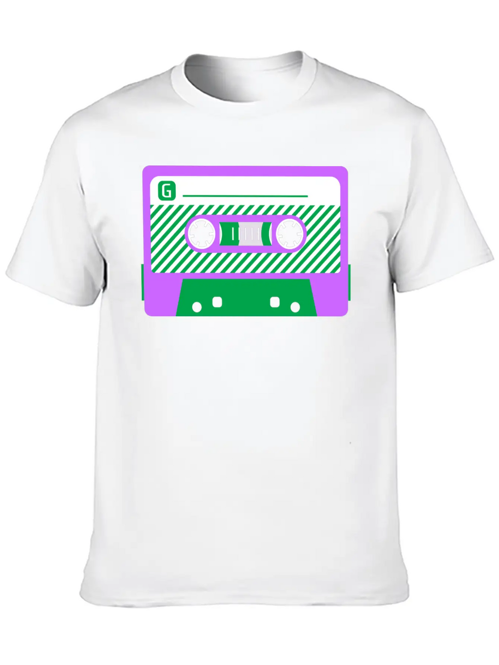 Genderqueer Pride Mixtape Basic Graphic T-Shirt – Daily Comfort In Soft Cotton