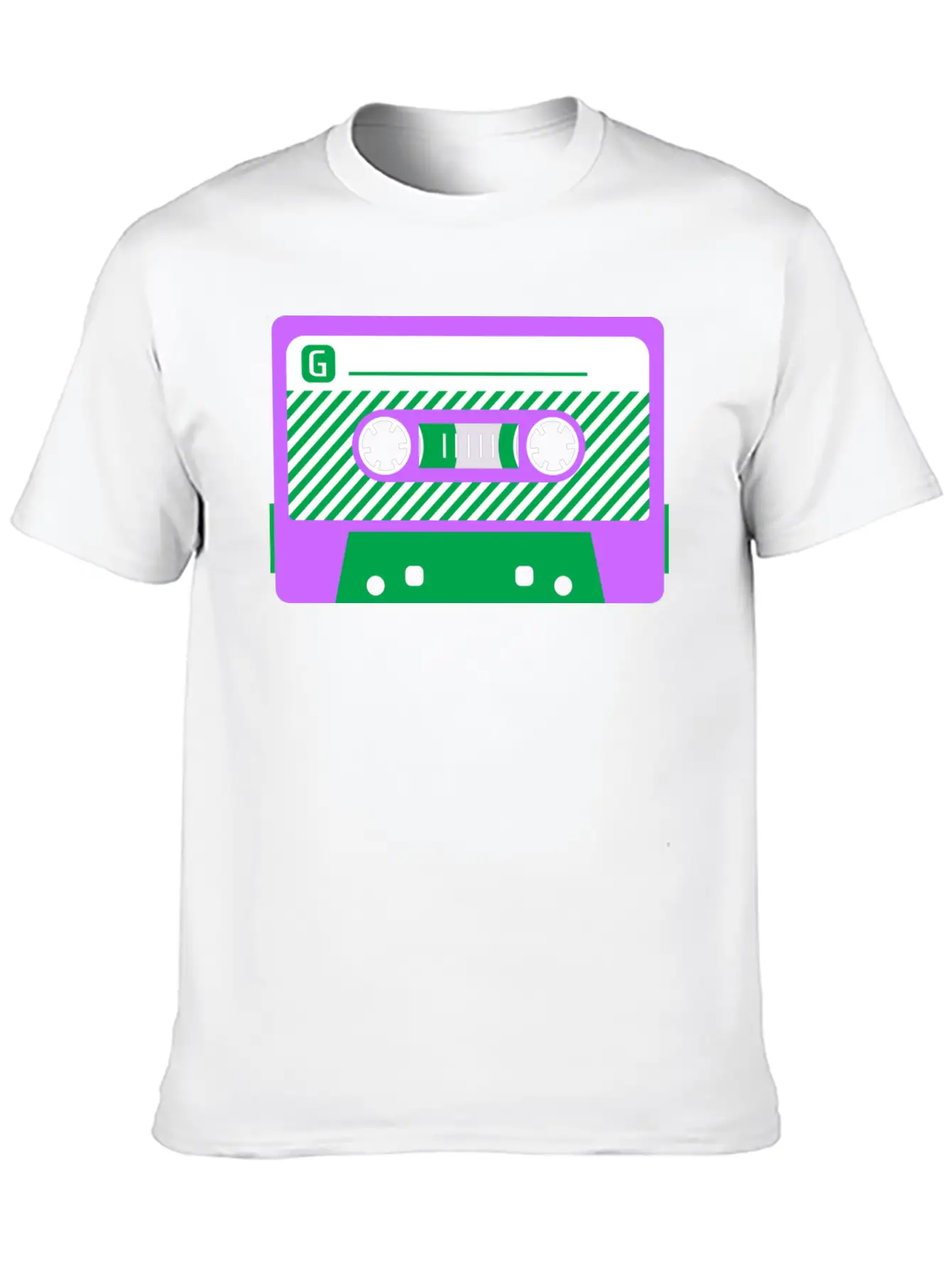 Genderqueer Pride Mixtape Basic Graphic T-Shirt – Daily Comfort In Soft Cotton