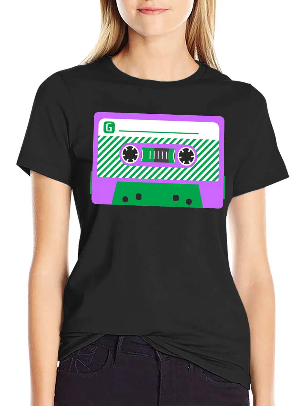 Genderqueer Pride Mixtape Basic Graphic T-Shirt – Daily Comfort In Soft Cotton