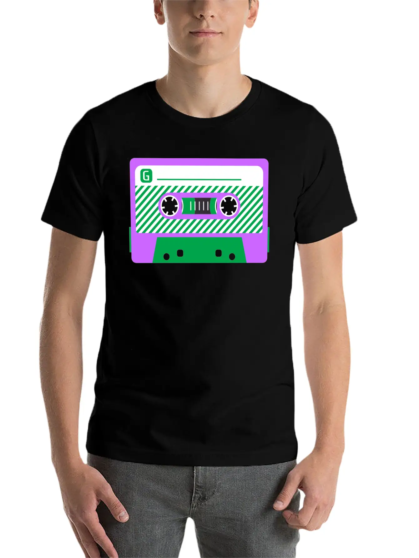 Genderqueer Pride Mixtape Basic Graphic T-Shirt – Daily Comfort In Soft Cotton
