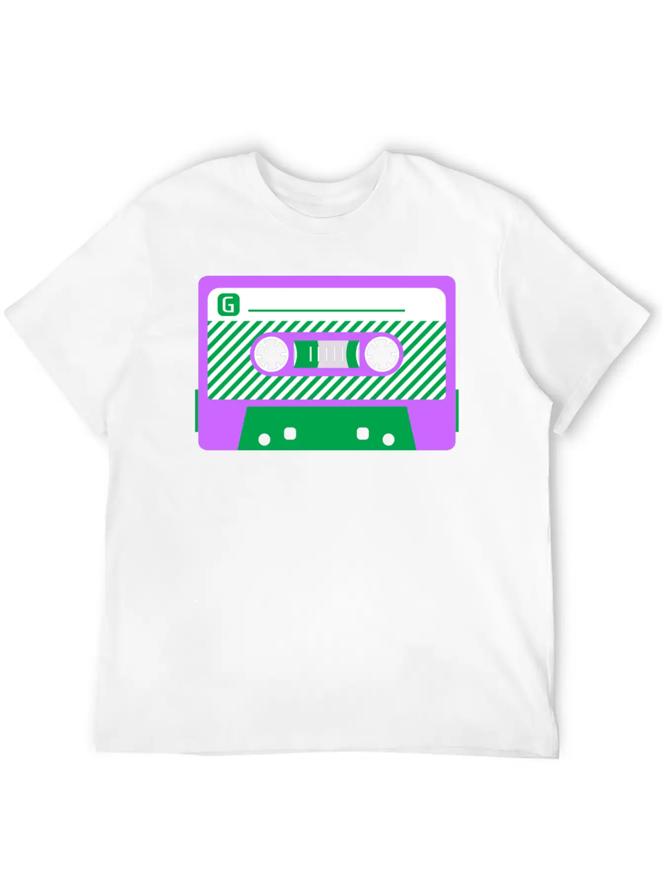 Genderqueer Pride Mixtape Basic Graphic T-Shirt – Daily Comfort In Soft Cotton