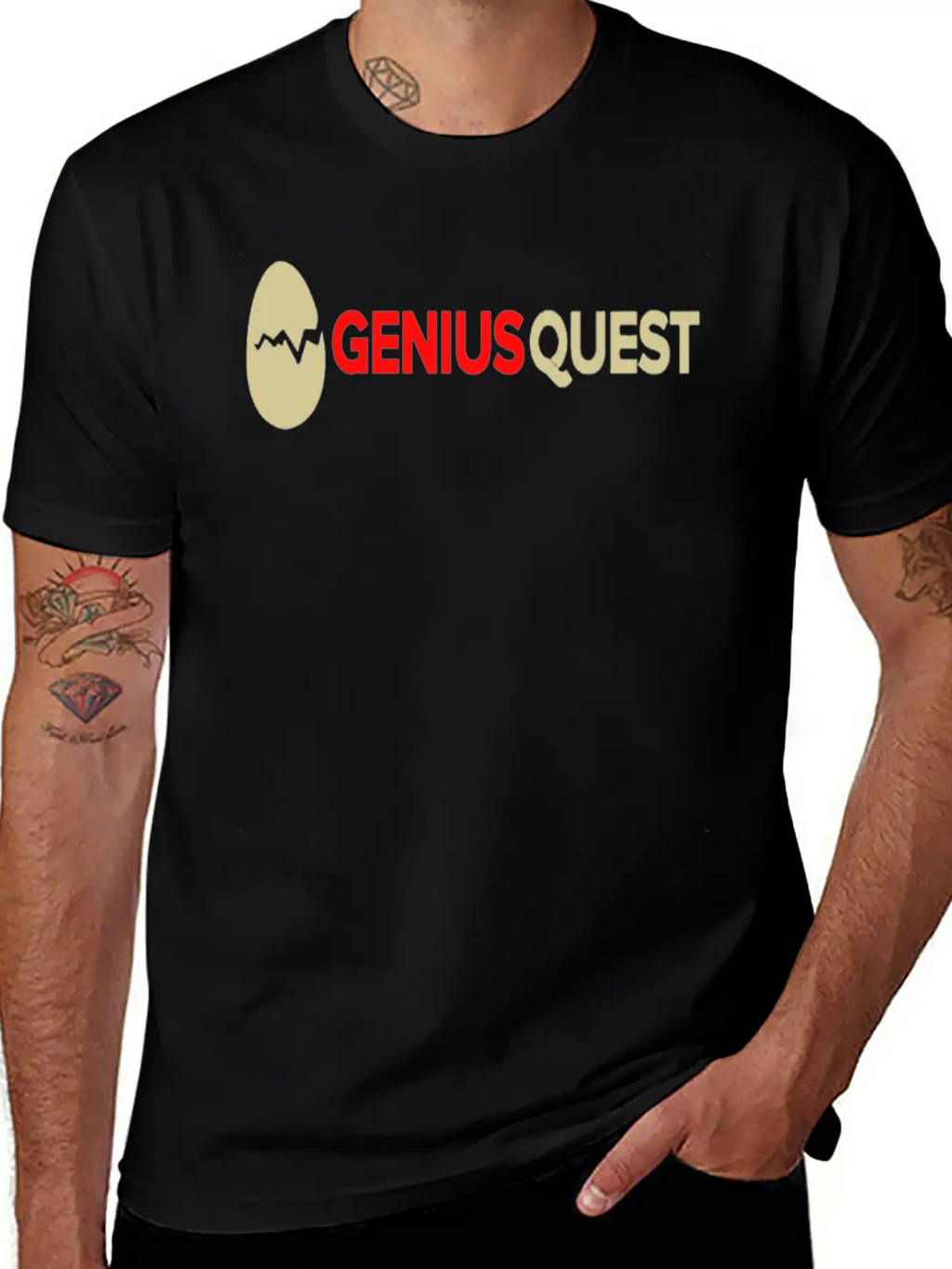 Genius Quest Timeless Short Sleeve Tee – Comfy And Minimalist Design