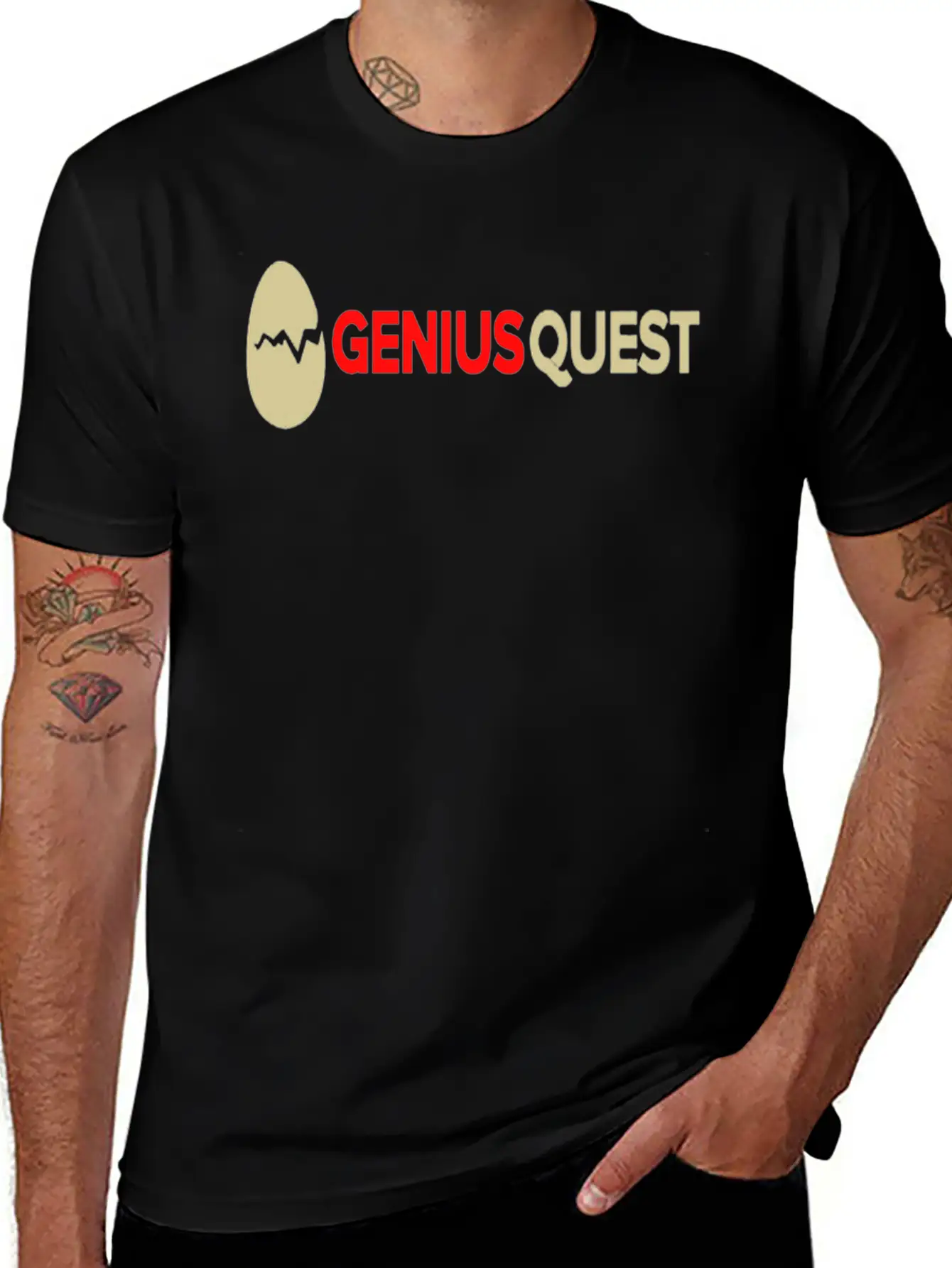 Genius Quest Timeless Short Sleeve Tee – Comfy And Minimalist Design