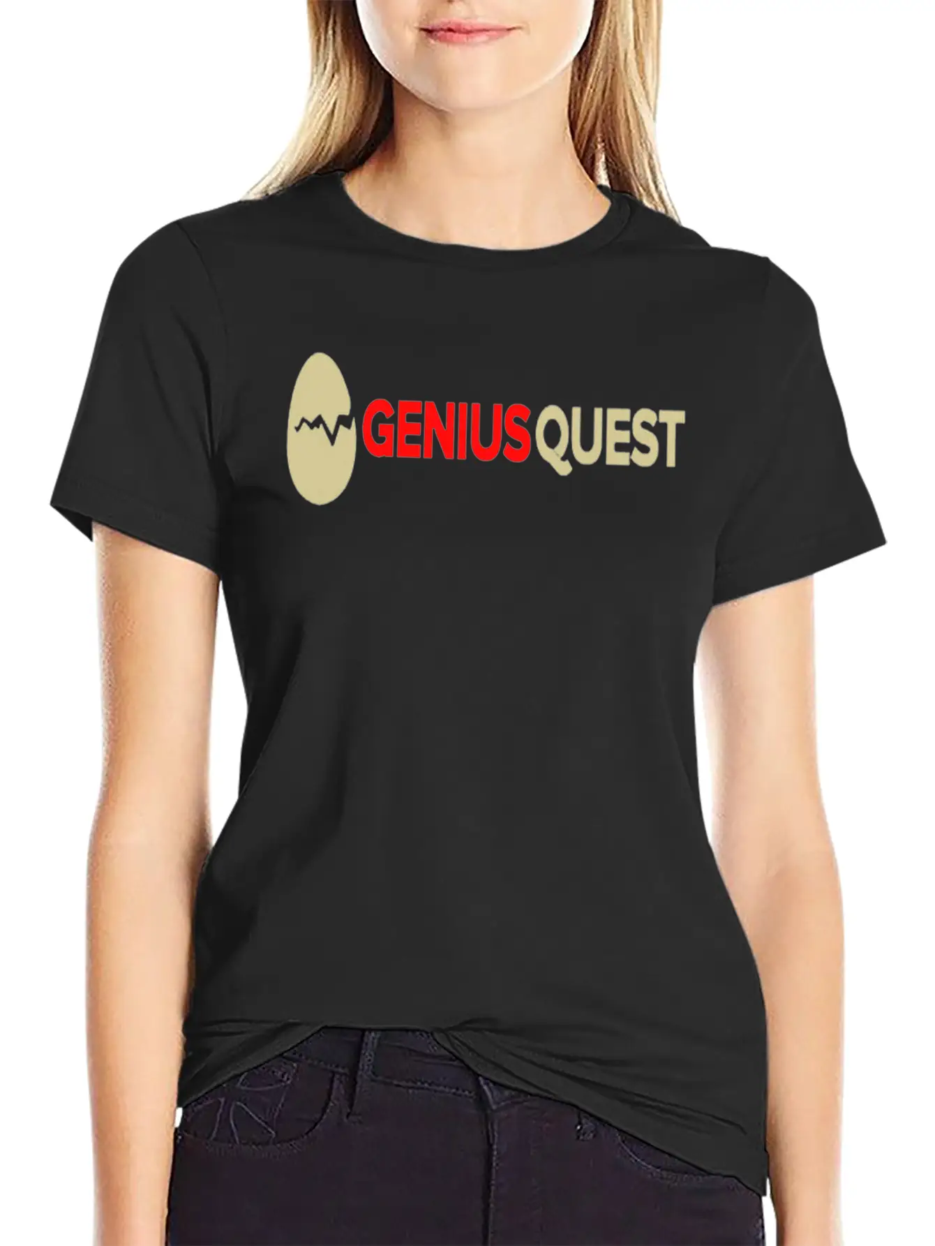 Genius Quest Timeless Short Sleeve Tee – Comfy And Minimalist Design