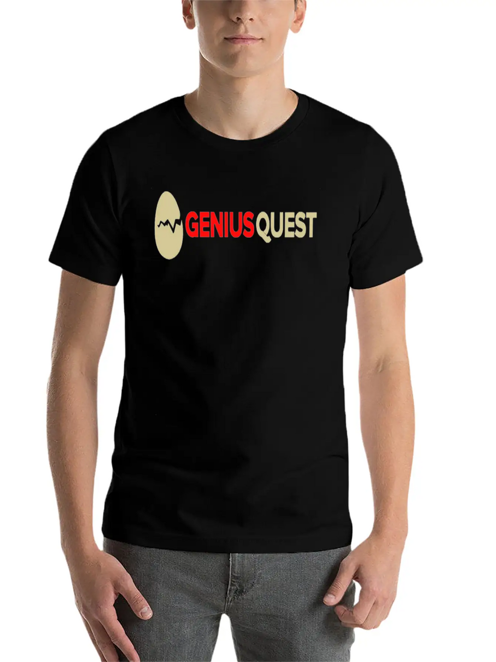 Genius Quest Timeless Short Sleeve Tee – Comfy And Minimalist Design