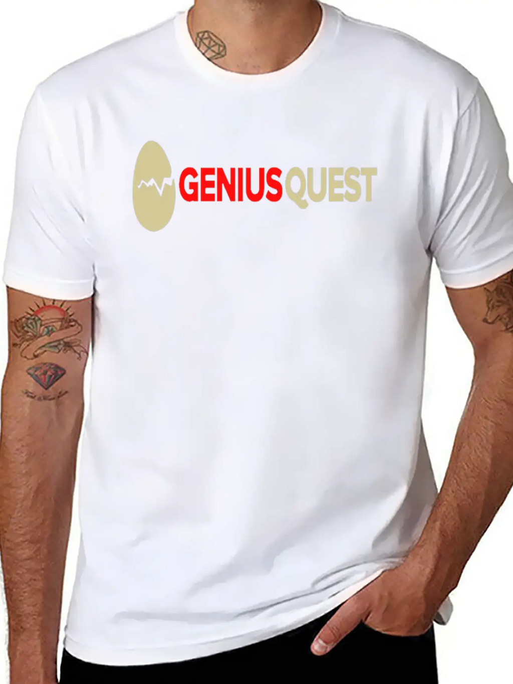 Genius Quest Timeless Short Sleeve Tee – Comfy And Minimalist Design