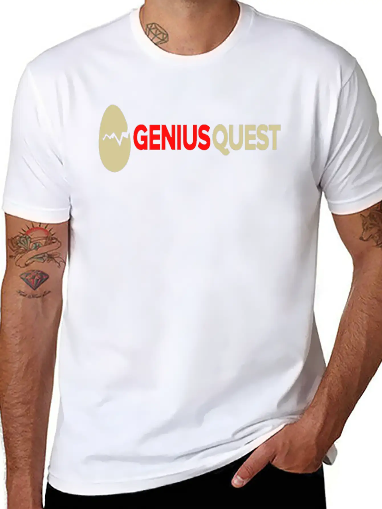 Genius Quest Timeless Short Sleeve Tee – Comfy And Minimalist Design