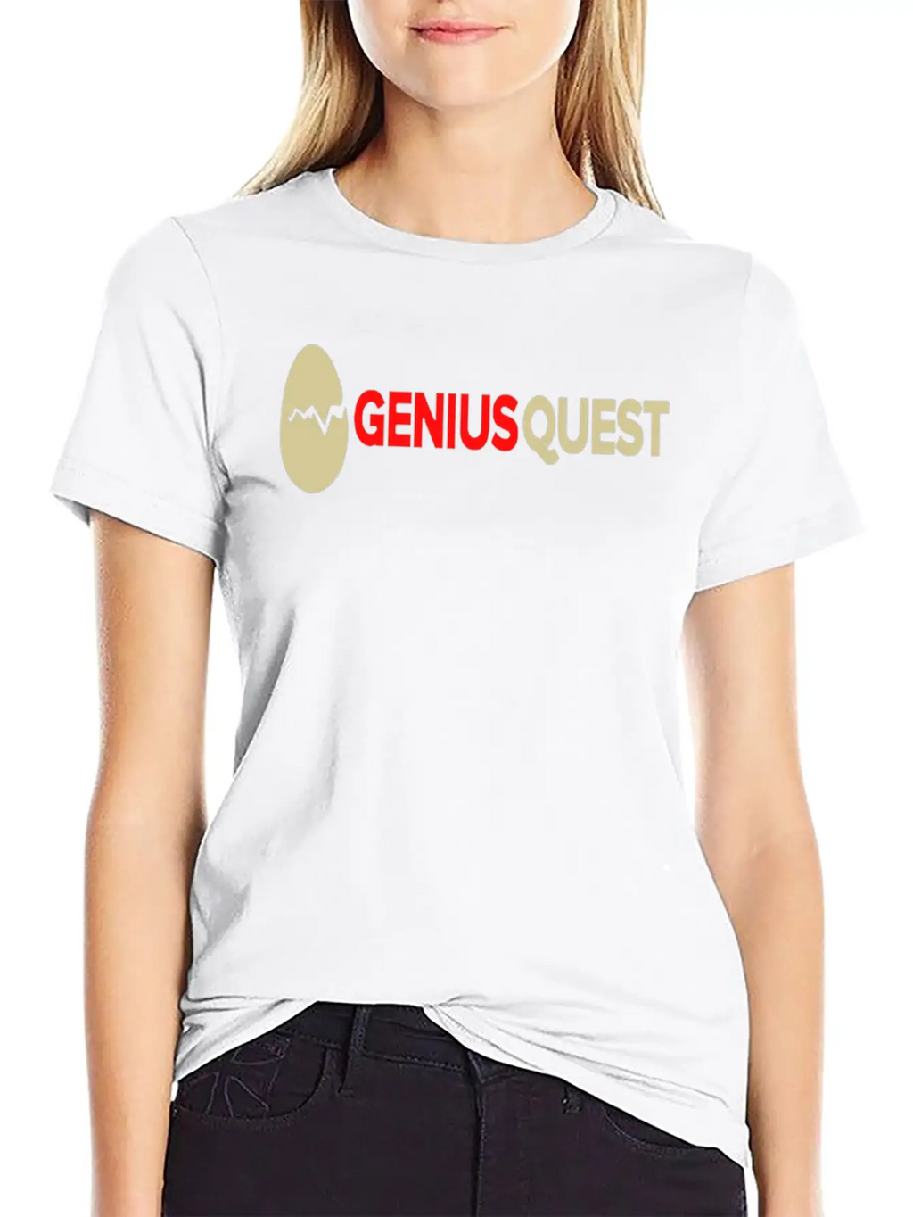 Genius Quest Timeless Short Sleeve Tee – Comfy And Minimalist Design