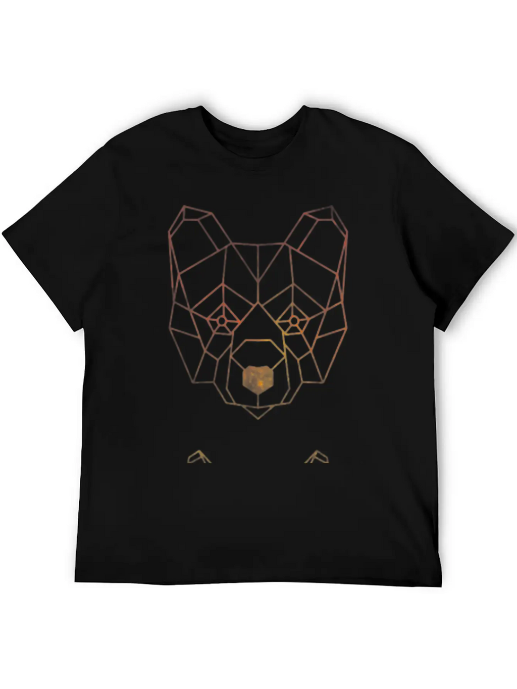 Geometric Animal Classic Cotton Tee – Unisex Comfort For Any Season