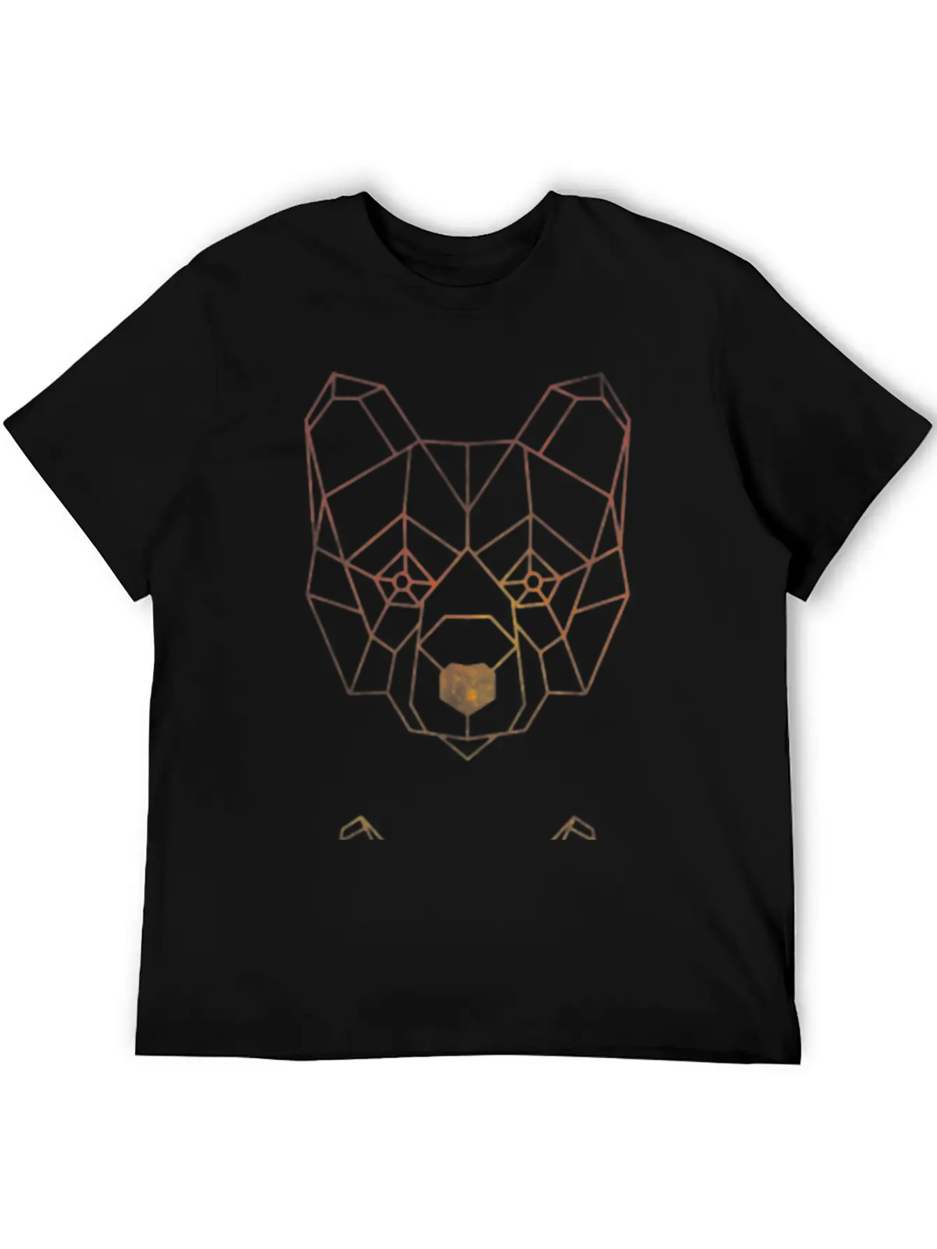 Geometric Animal Classic Cotton Tee – Unisex Comfort For Any Season