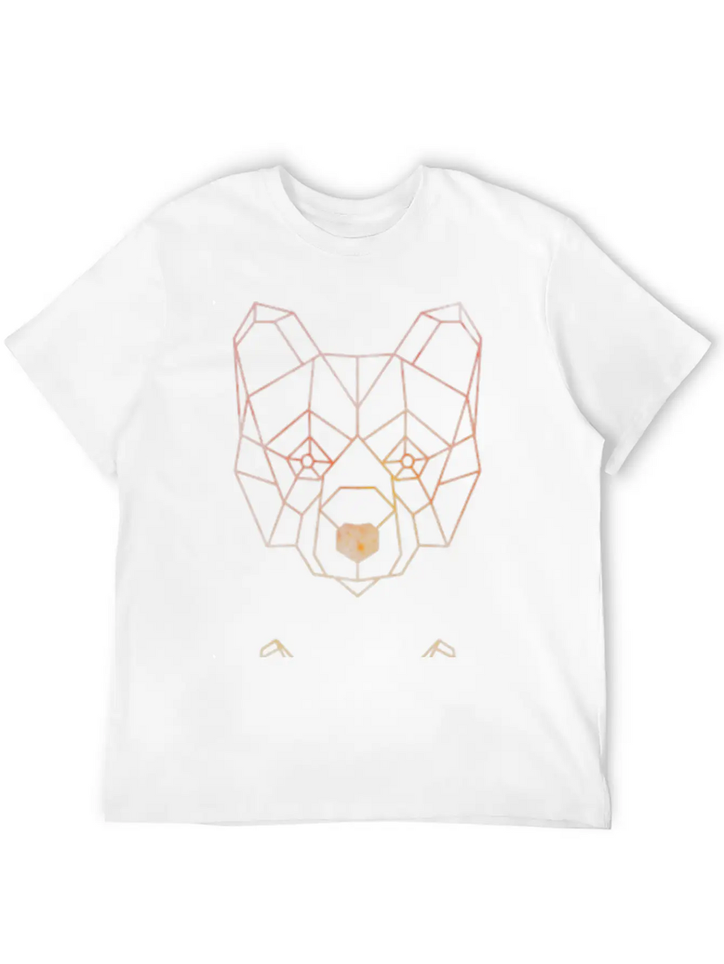 Geometric Animal Classic Cotton Tee – Unisex Comfort For Any Season