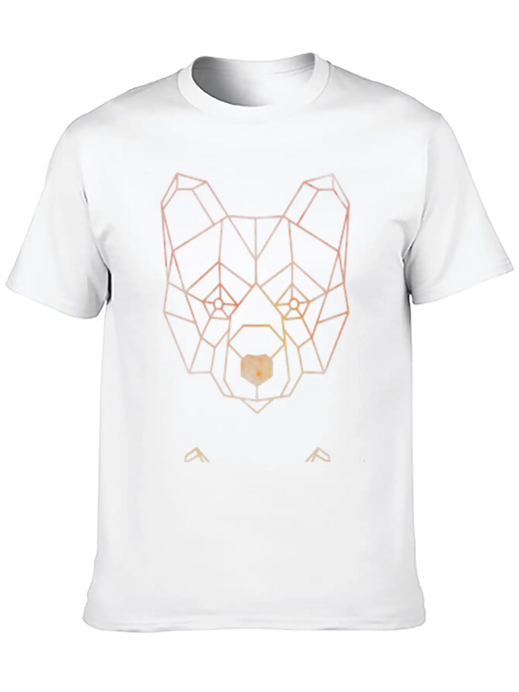 Geometric Animal Classic Cotton Tee – Unisex Comfort For Any Season