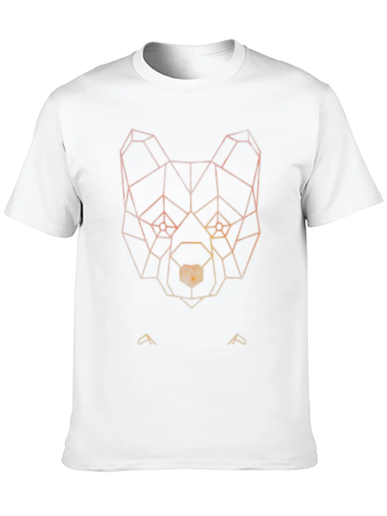 Geometric Animal Classic Cotton Tee – Unisex Comfort For Any Season