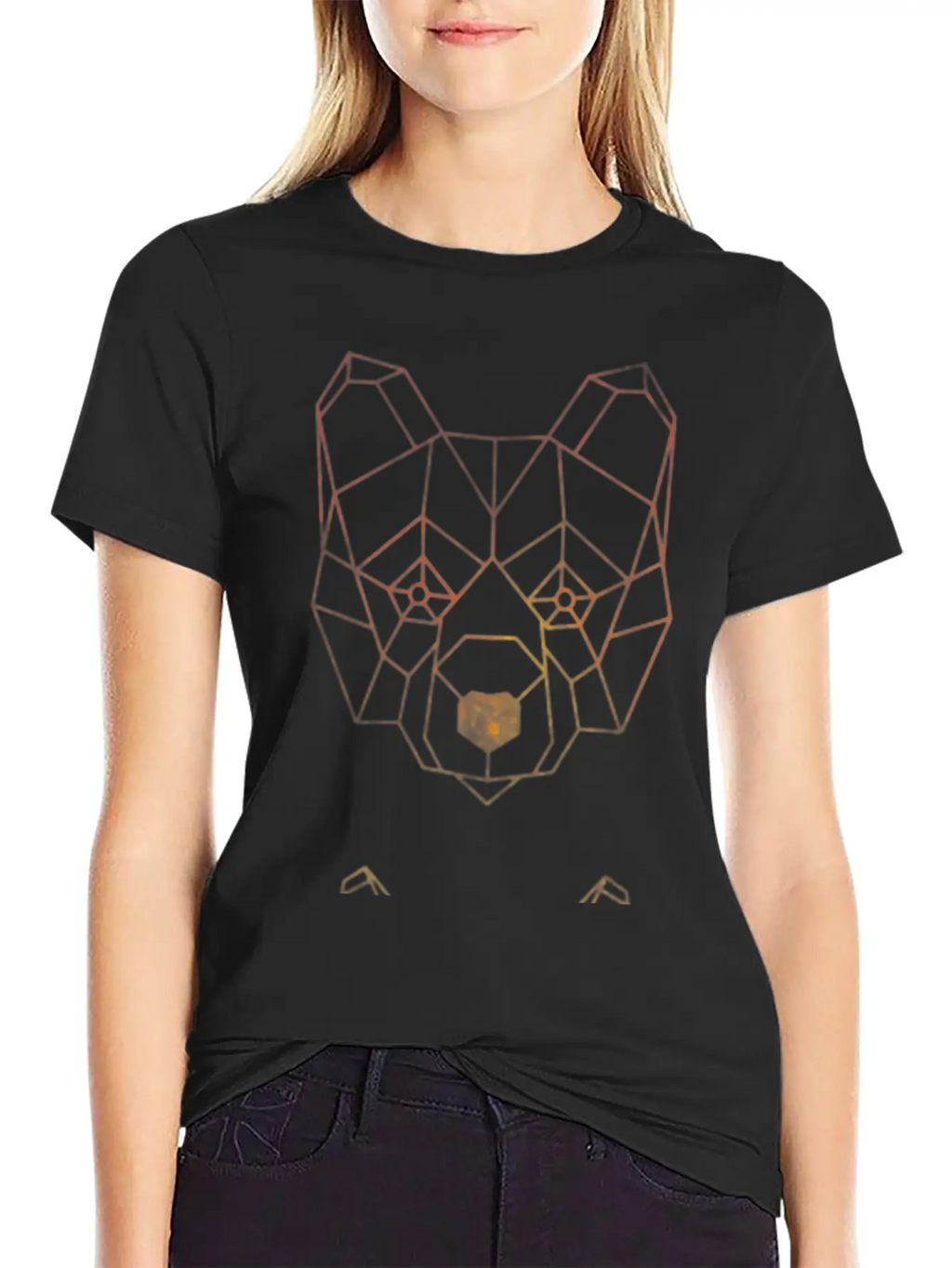 Geometric Animal Classic Cotton Tee – Unisex Comfort For Any Season