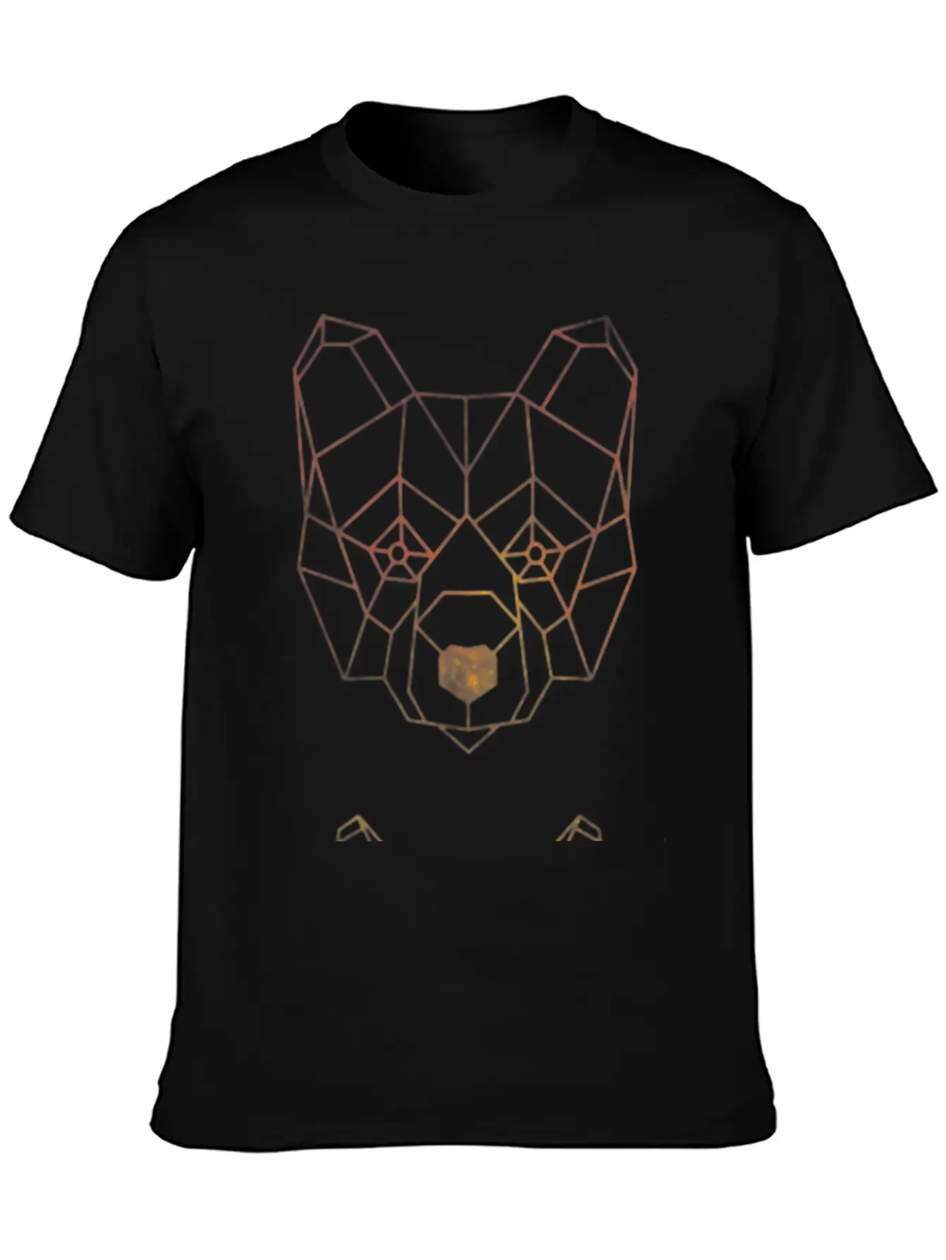 Geometric Animal Classic Cotton Tee – Unisex Comfort For Any Season