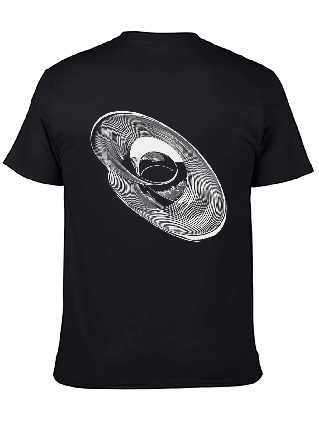 Geometric Circle Ellipses Parabolas Lines Timeless Short Sleeve Tee – Comfy And Minimalist Design