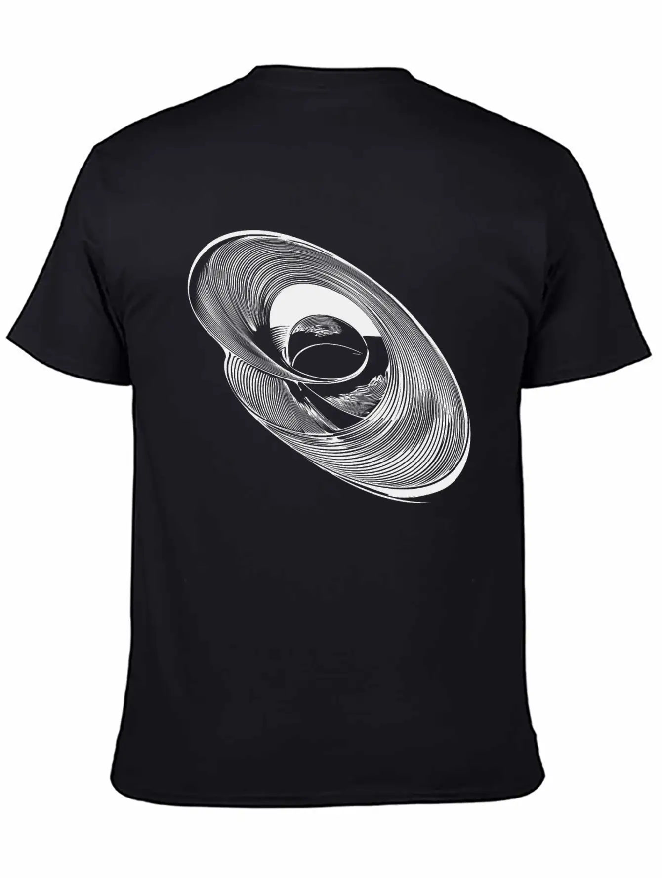 Geometric Circle Ellipses Parabolas Lines Timeless Short Sleeve Tee – Comfy And Minimalist Design