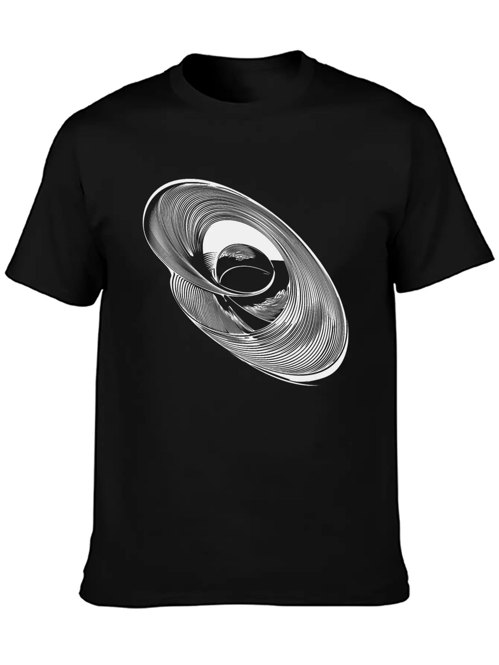 Geometric Circle Ellipses Parabolas Lines Timeless Short Sleeve Tee – Comfy And Minimalist Design