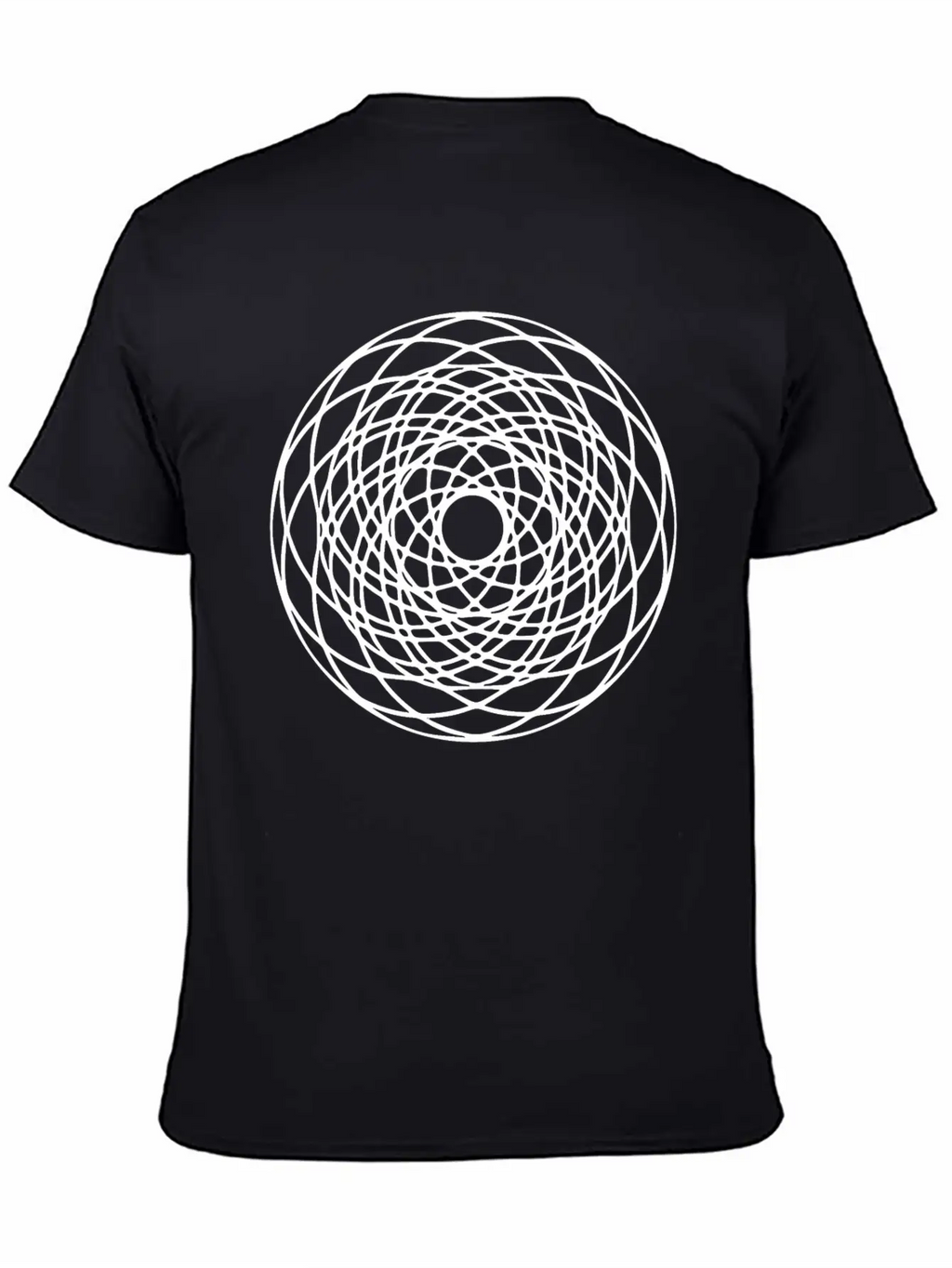 Geometric Circle Mandala Basic Graphic T-Shirt – Daily Comfort In Soft Cotton