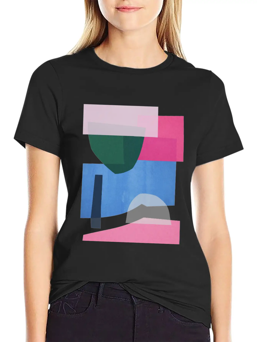 Geometric Collage 10 Stylish Everyday T-Shirt – Unisex Basic Cotton Tee