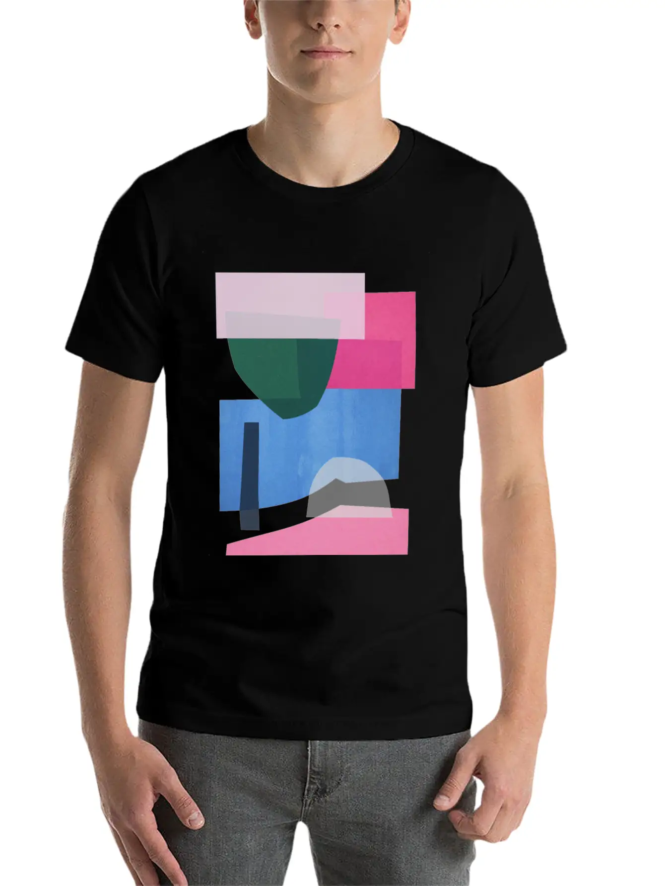 Geometric Collage 10 Stylish Everyday T-Shirt – Unisex Basic Cotton Tee