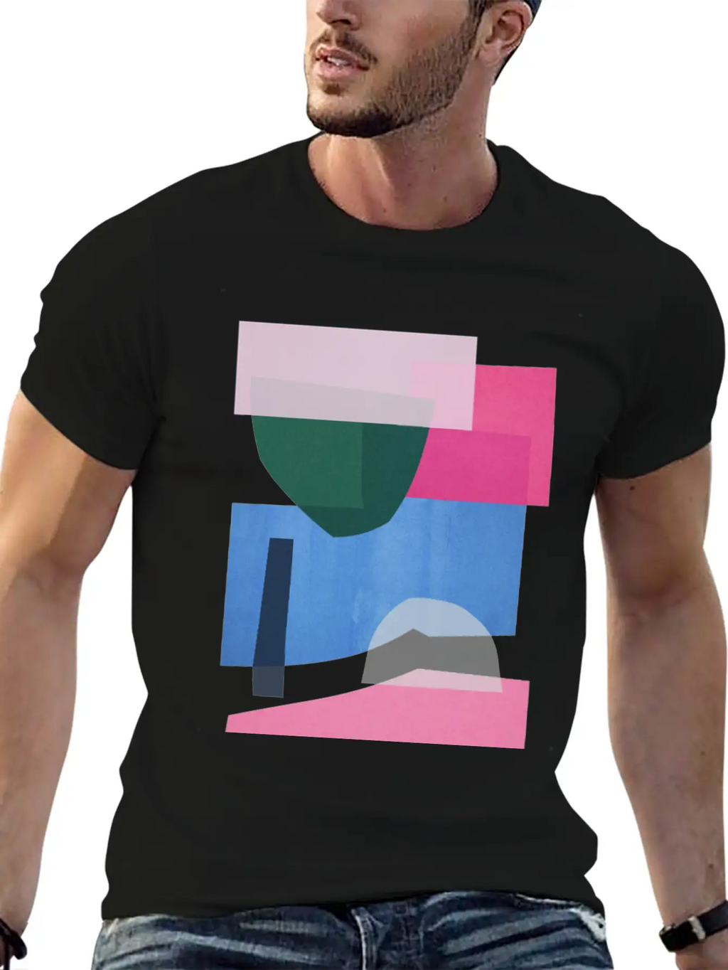 Geometric Collage 10 Stylish Everyday T-Shirt – Unisex Basic Cotton Tee
