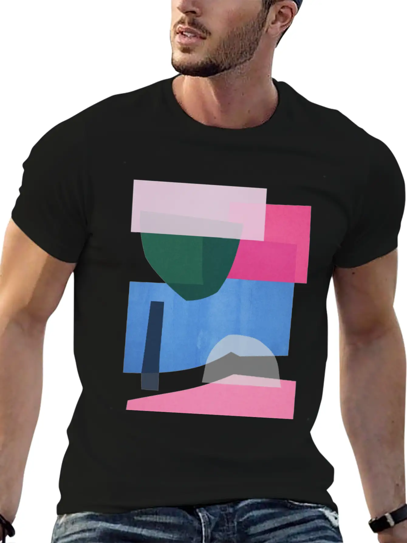 Geometric Collage 10 Stylish Everyday T-Shirt – Unisex Basic Cotton Tee