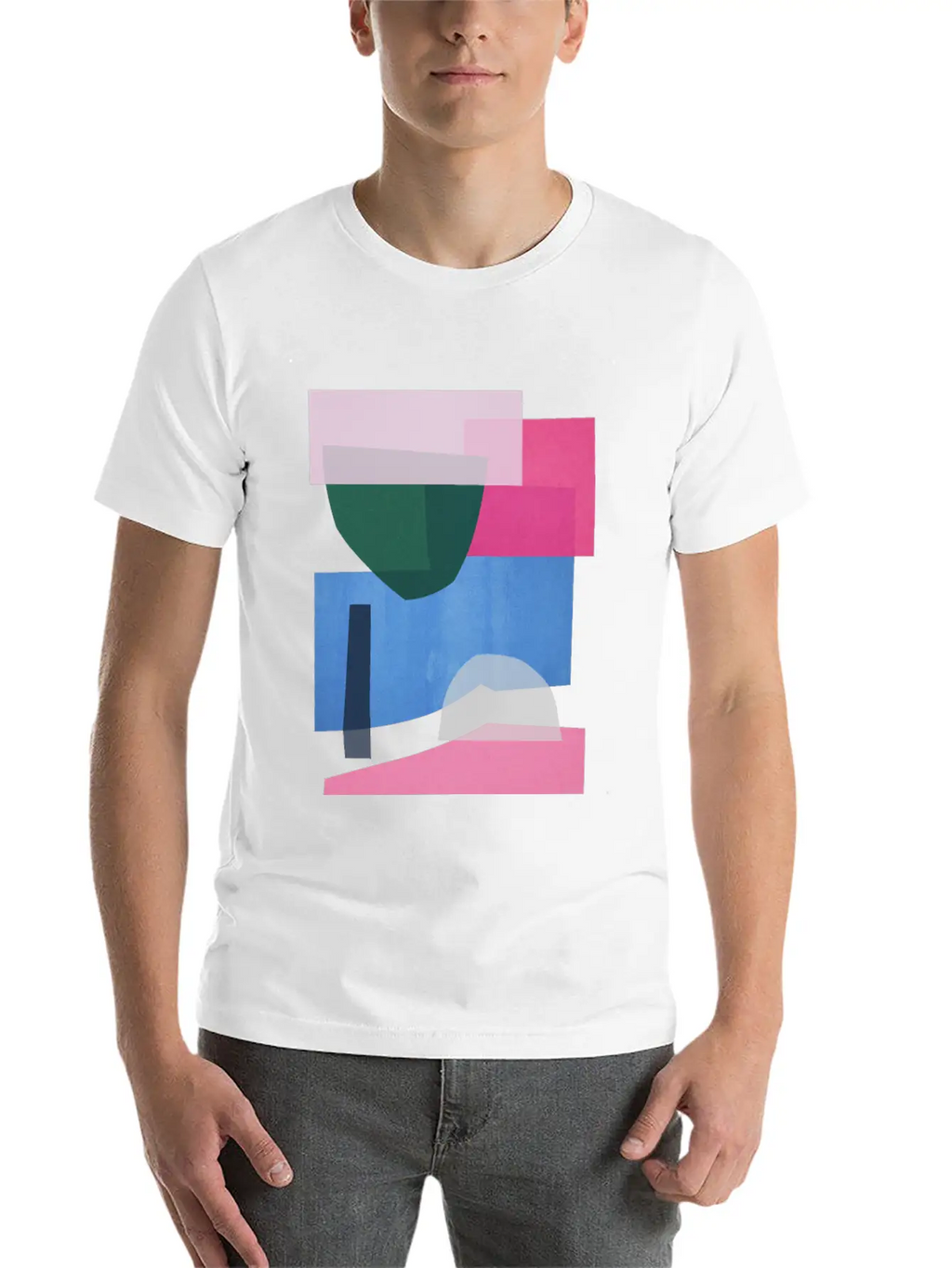 Geometric Collage 10 Stylish Everyday T-Shirt – Unisex Basic Cotton Tee