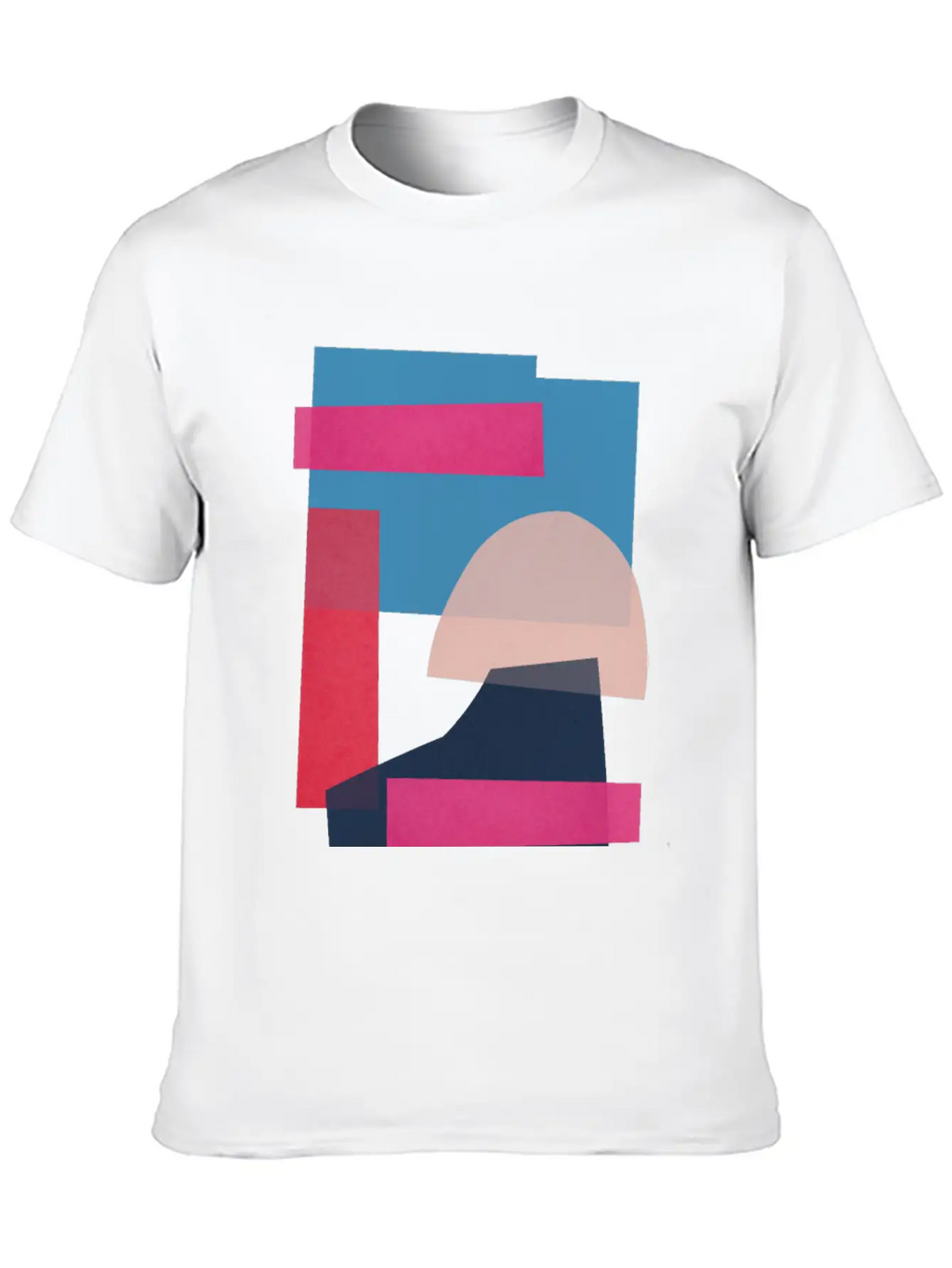 Geometric Collage 11 Breathable Graphic T-Shirt – Perfect For Casual Days