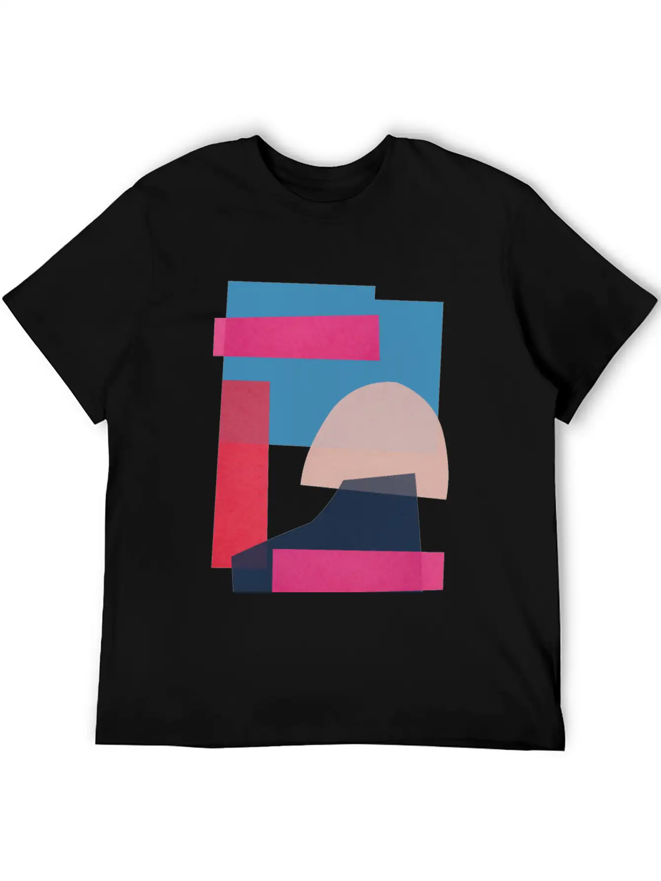Geometric Collage 11 Breathable Graphic T-Shirt – Perfect For Casual Days