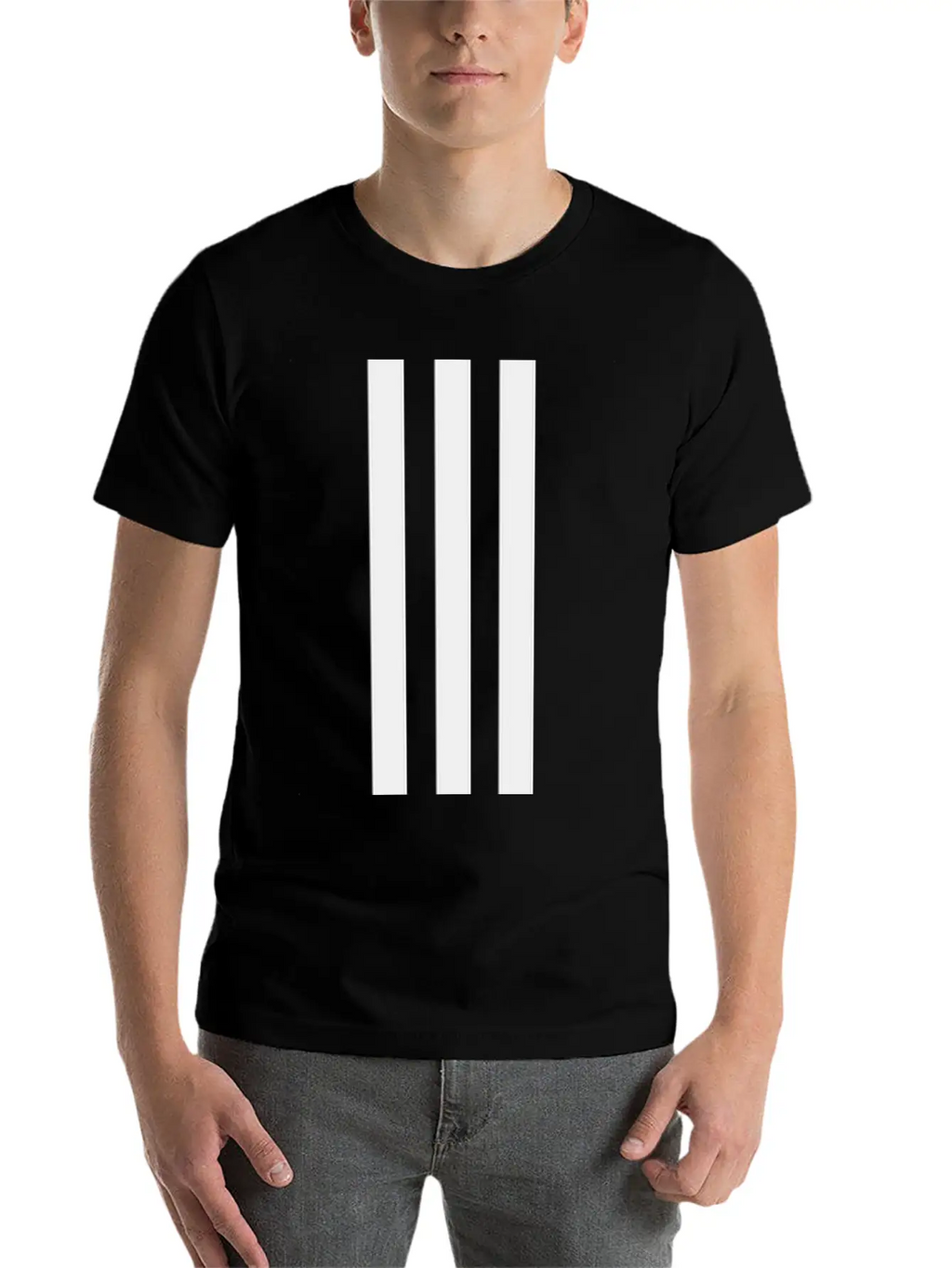 Geometric Design Classic Cotton Tee – Unisex Comfort For Any Season