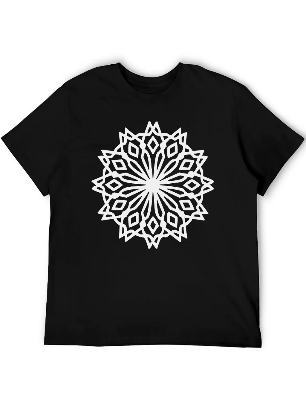 Geometric Design Stylish Everyday T-Shirt – Unisex Basic Cotton Tee