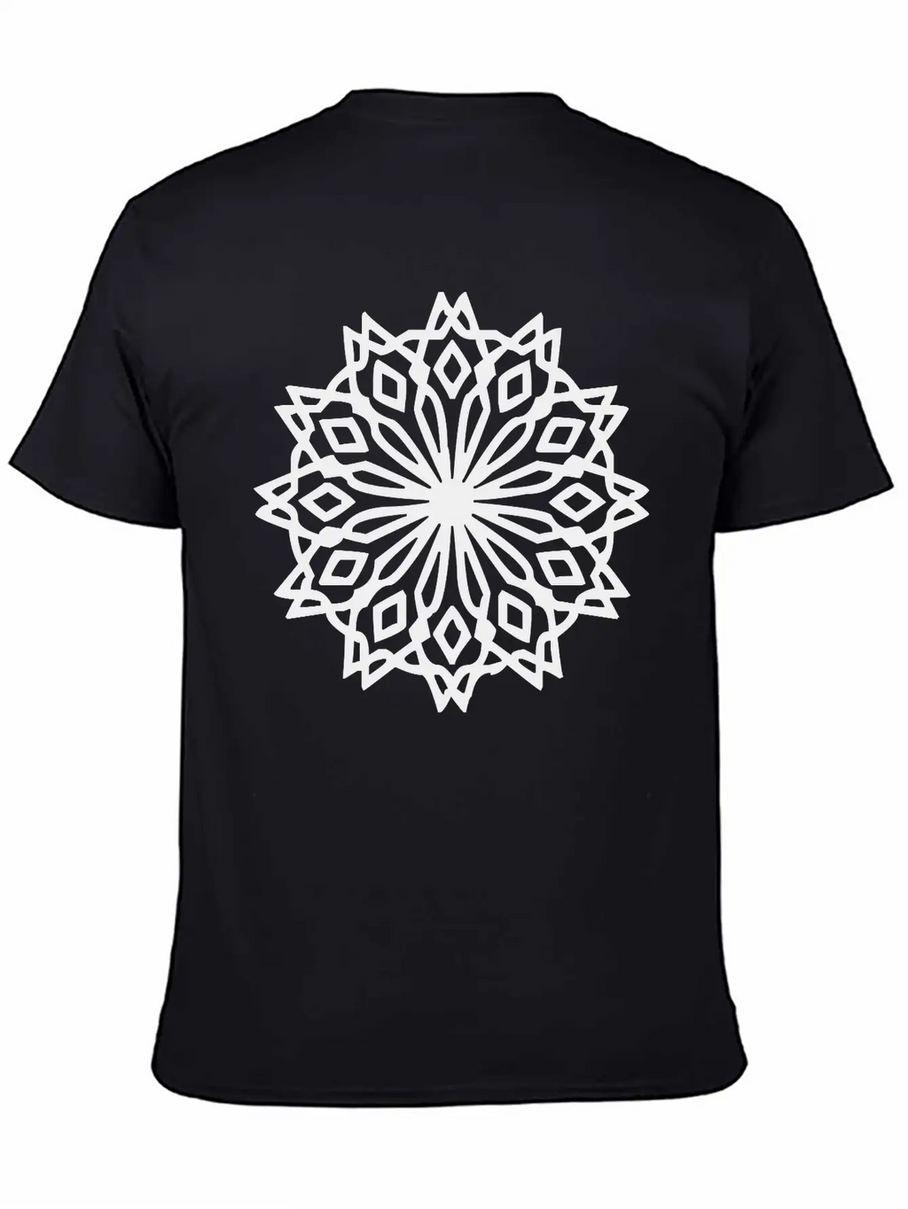 Geometric Design Stylish Everyday T-Shirt – Unisex Basic Cotton Tee