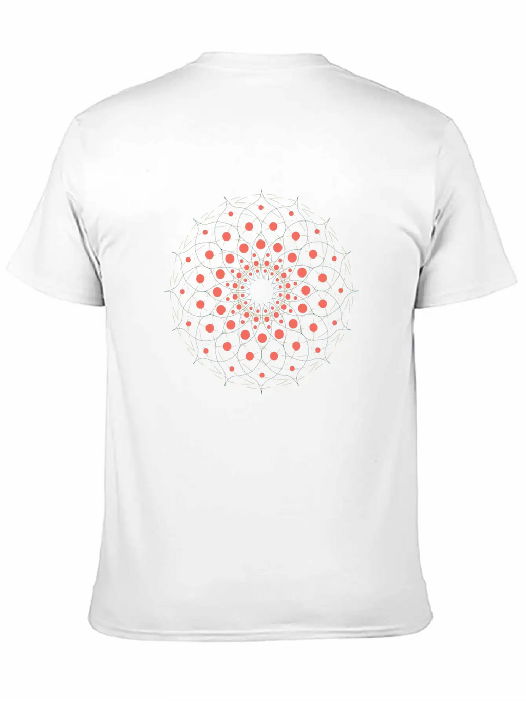 Geometric Mandala Timeless Short Sleeve Tee – Comfy And Minimalist Design
