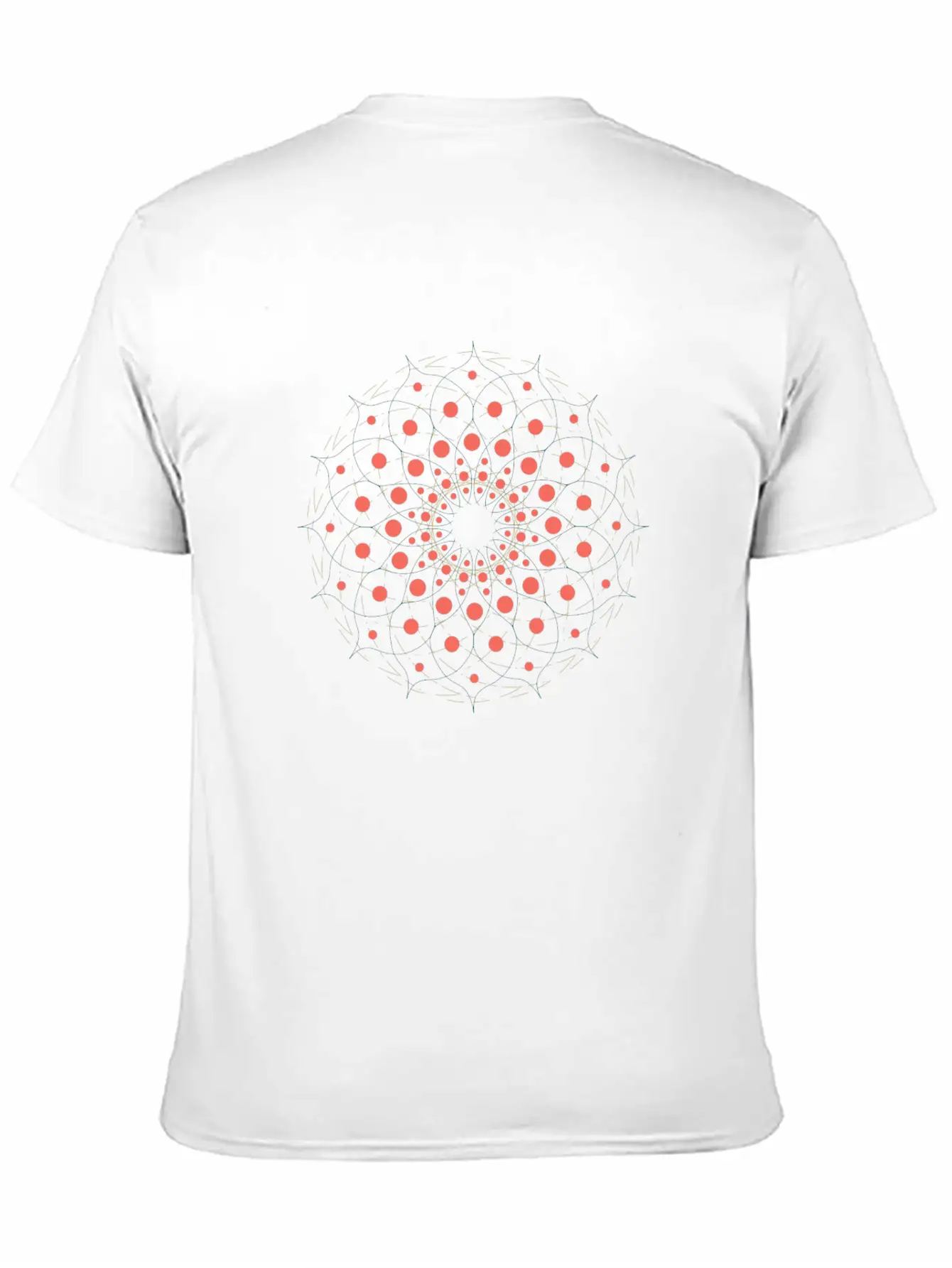 Geometric Mandala Timeless Short Sleeve Tee – Comfy And Minimalist Design