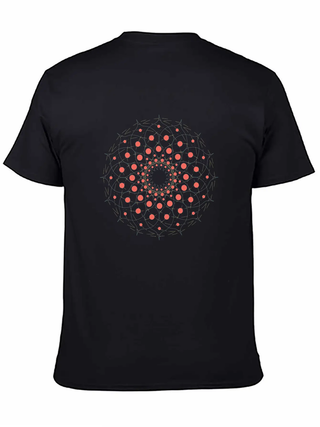 Geometric Mandala Timeless Short Sleeve Tee – Comfy And Minimalist Design