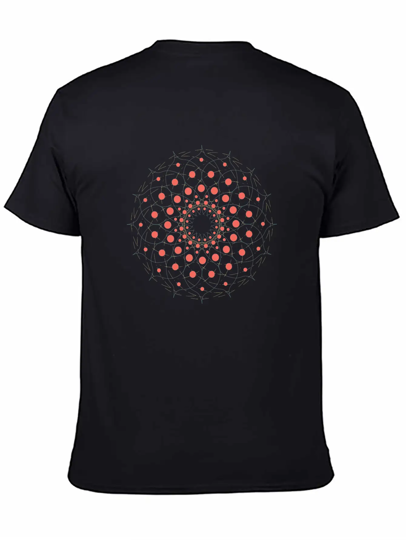 Geometric Mandala Timeless Short Sleeve Tee – Comfy And Minimalist Design