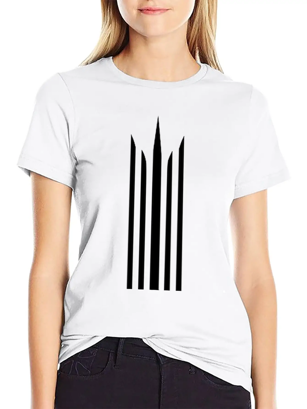 Geometric Pattern Design Timeless Short Sleeve Tee – Comfy And Minimalist Design