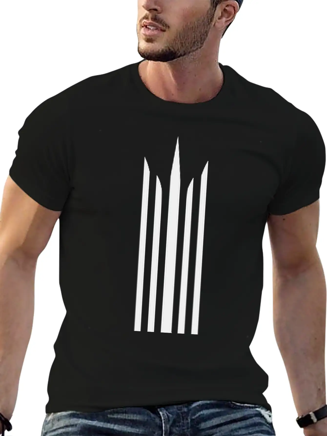 Geometric Pattern Design Timeless Short Sleeve Tee – Comfy And Minimalist Design
