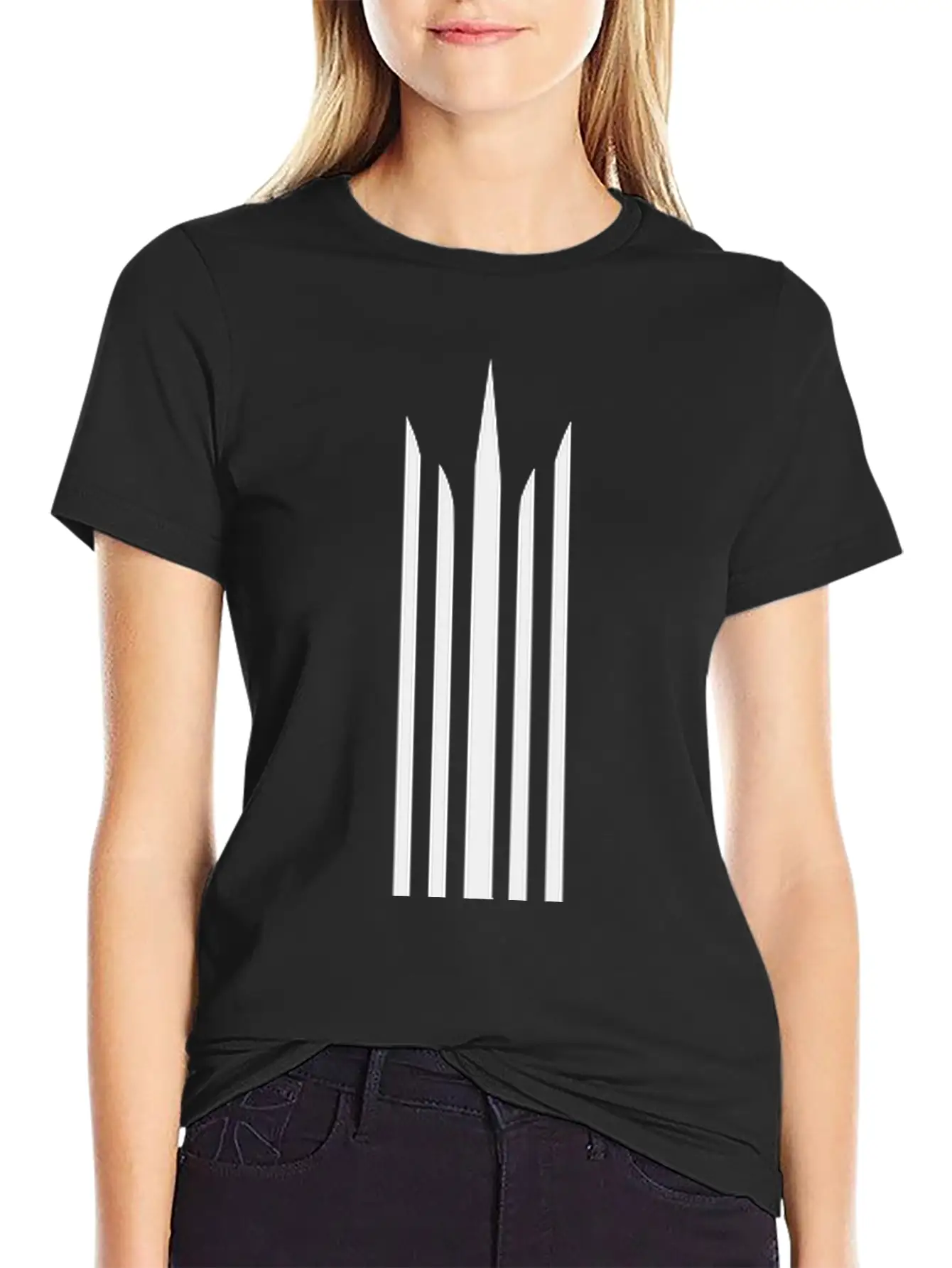 Geometric Pattern Design Timeless Short Sleeve Tee – Comfy And Minimalist Design