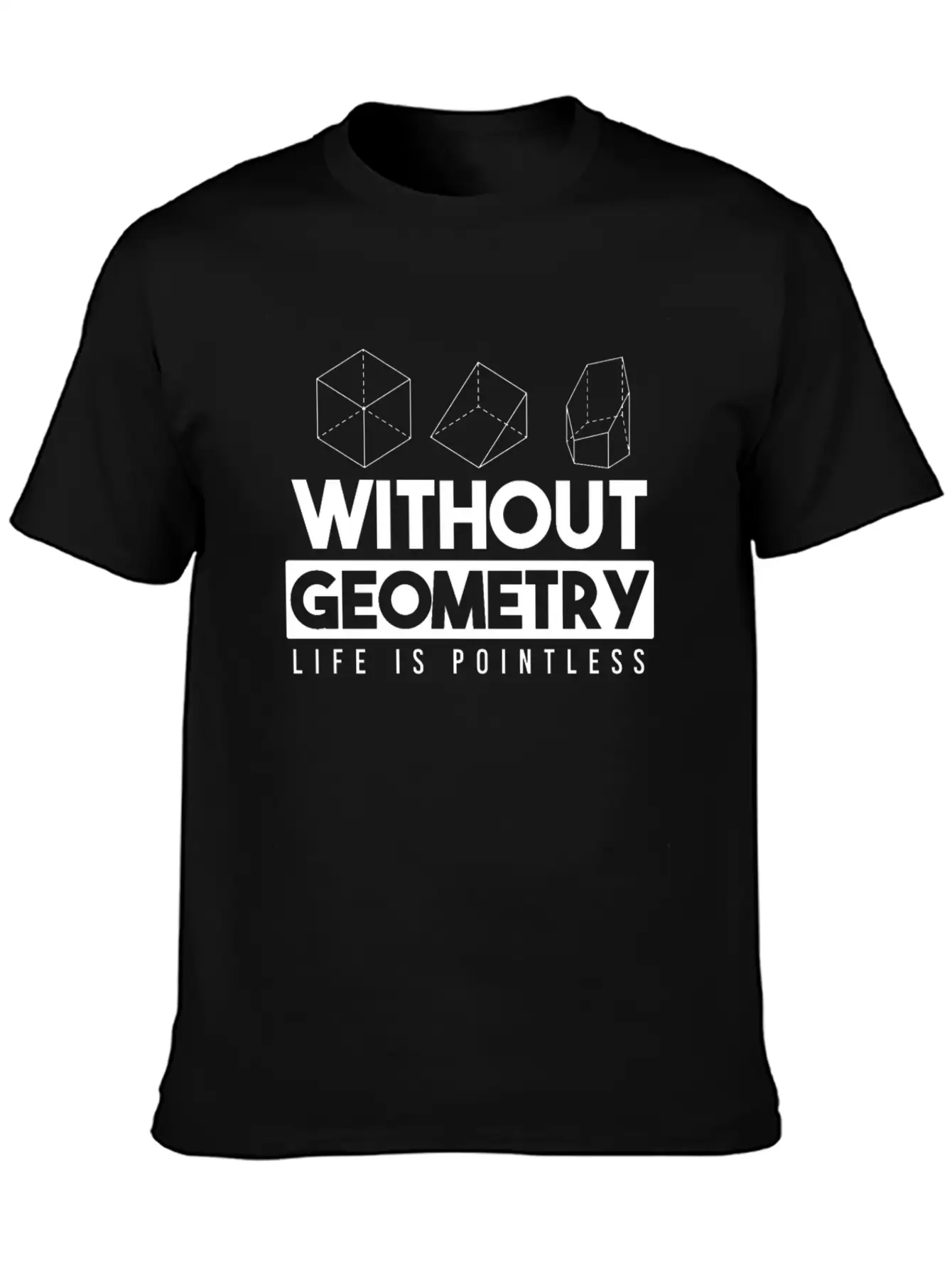 Geometry Award Essential Cotton Tee For Daily Outfits – Unisex Style