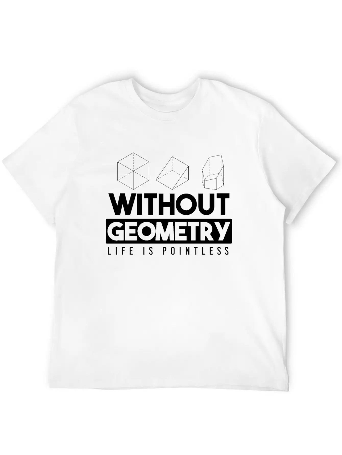 Geometry Award Essential Cotton Tee For Daily Outfits – Unisex Style