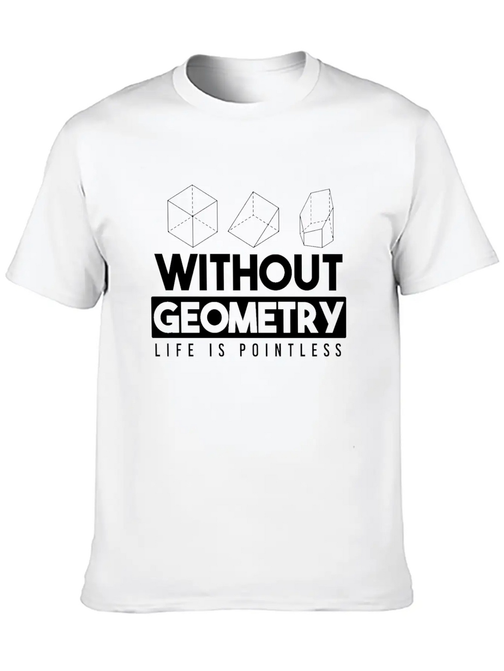 Geometry Award Essential Cotton Tee For Daily Outfits – Unisex Style