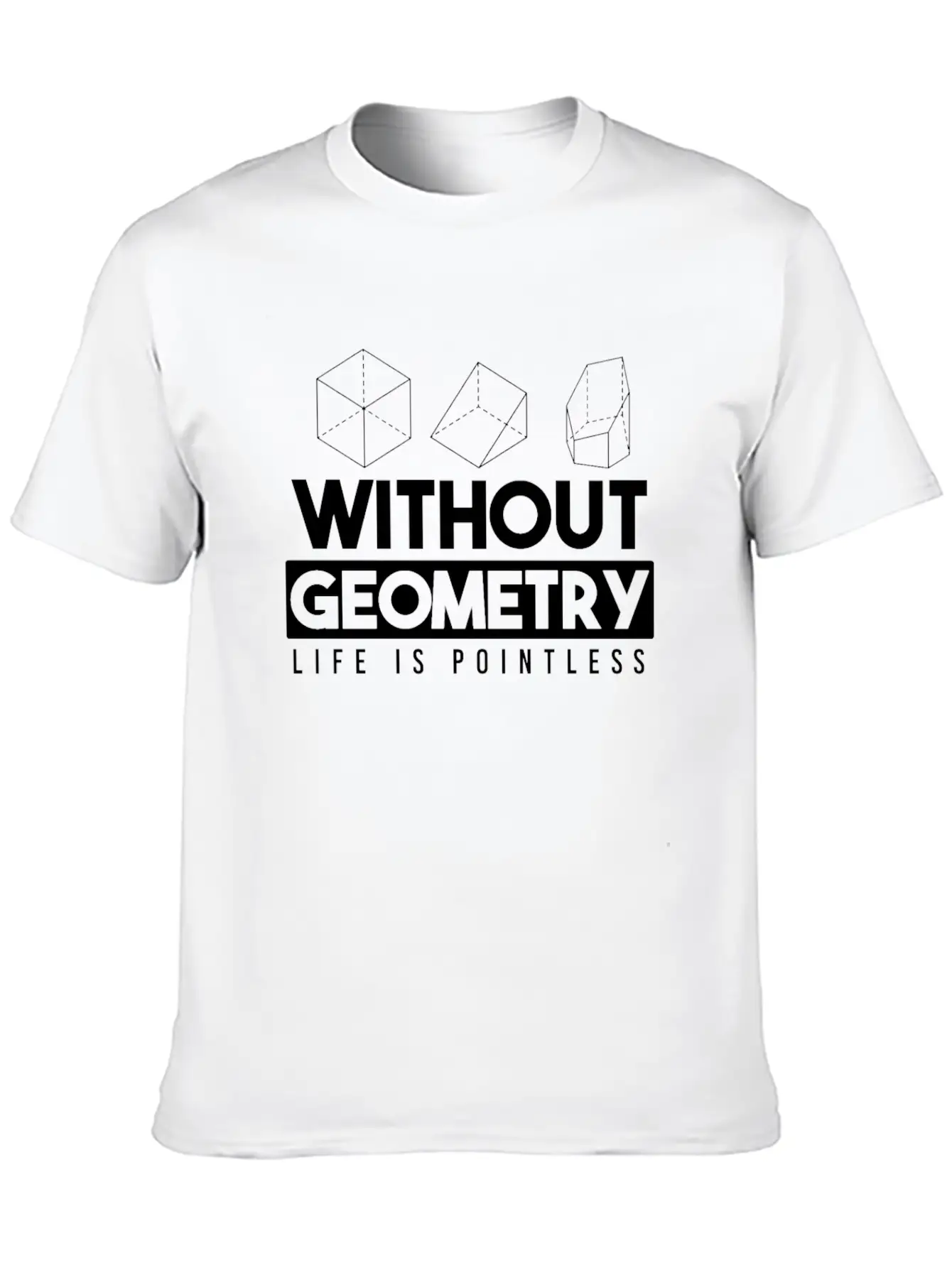 Geometry Award Essential Cotton Tee For Daily Outfits – Unisex Style