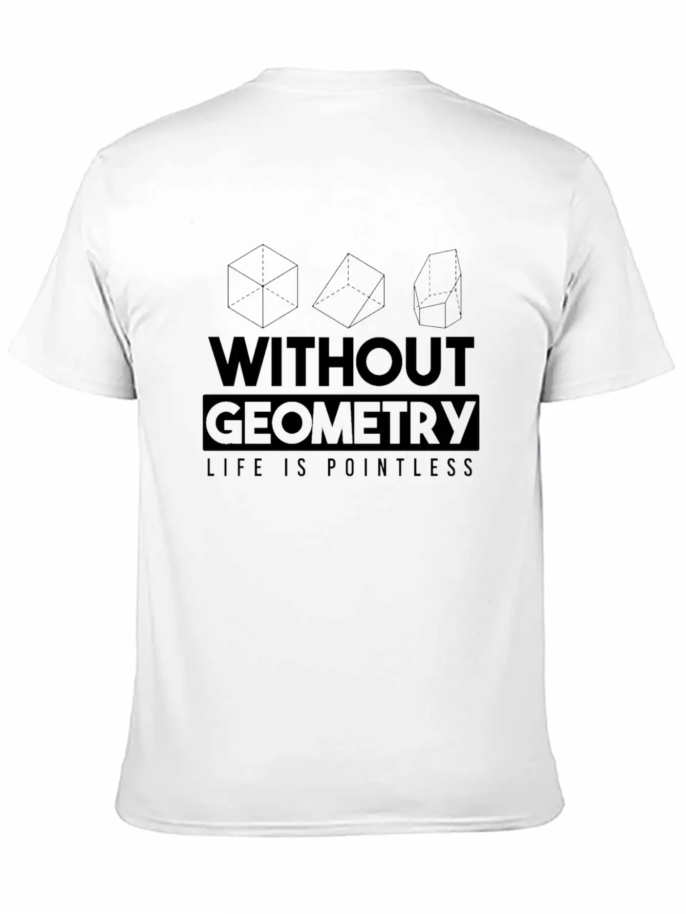 Geometry Award Essential Cotton Tee For Daily Outfits – Unisex Style